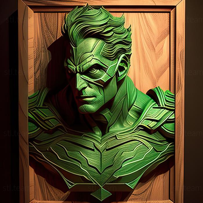 3D model Green Lantern (STL)